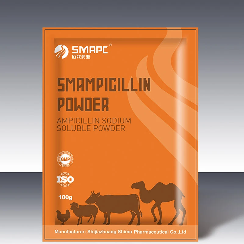 Ampicillin Sodium Soluble Powder For Veterinary Use Only